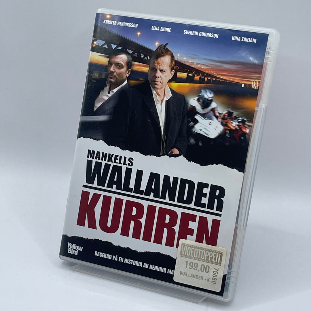 Mankells Wallander - Kuriren DVD i Toppskick