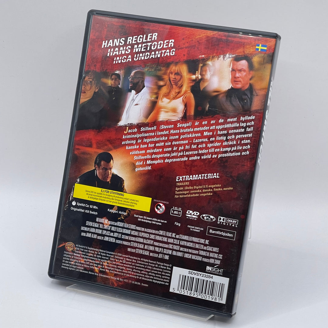 Actionfylld DVD Kill Switch med Steven Seagal