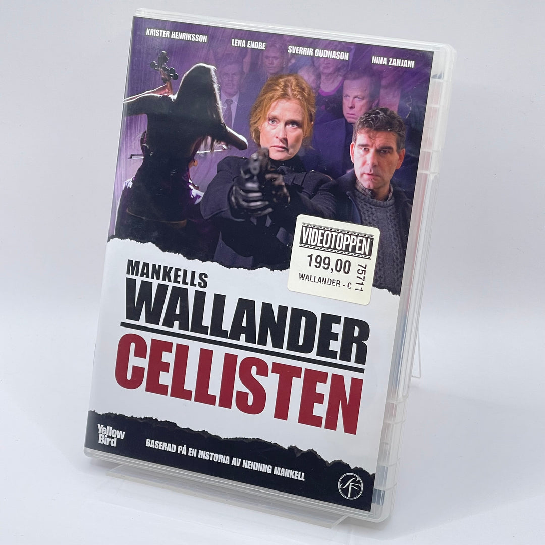 Wallander Cellisten DVD Begagnad Gott Skick