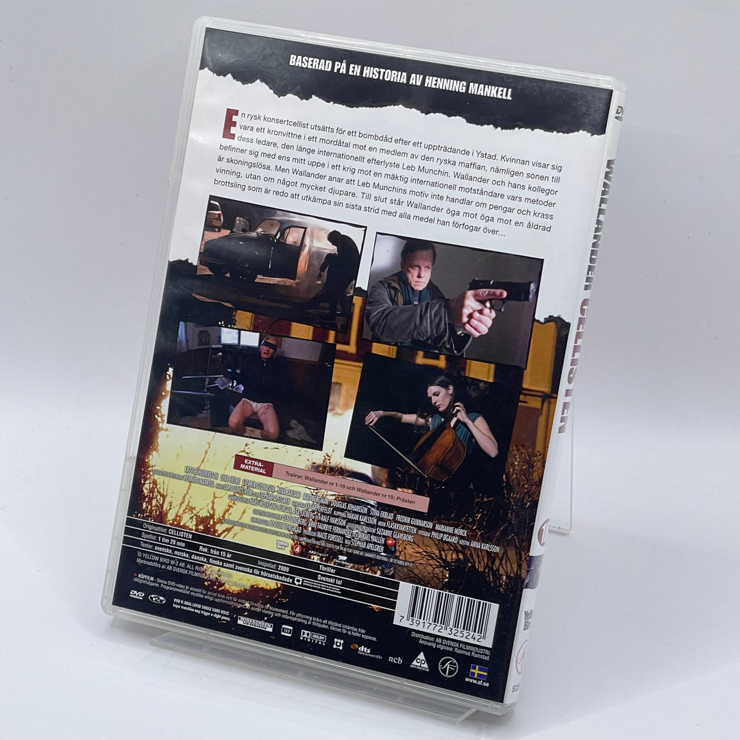 Wallander Cellisten DVD Begagnad Gott Skick
