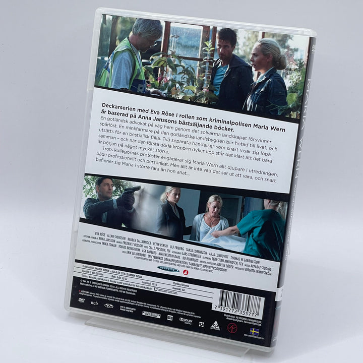 Maria Wern DVD Spännande Kriminalserie Begagnad