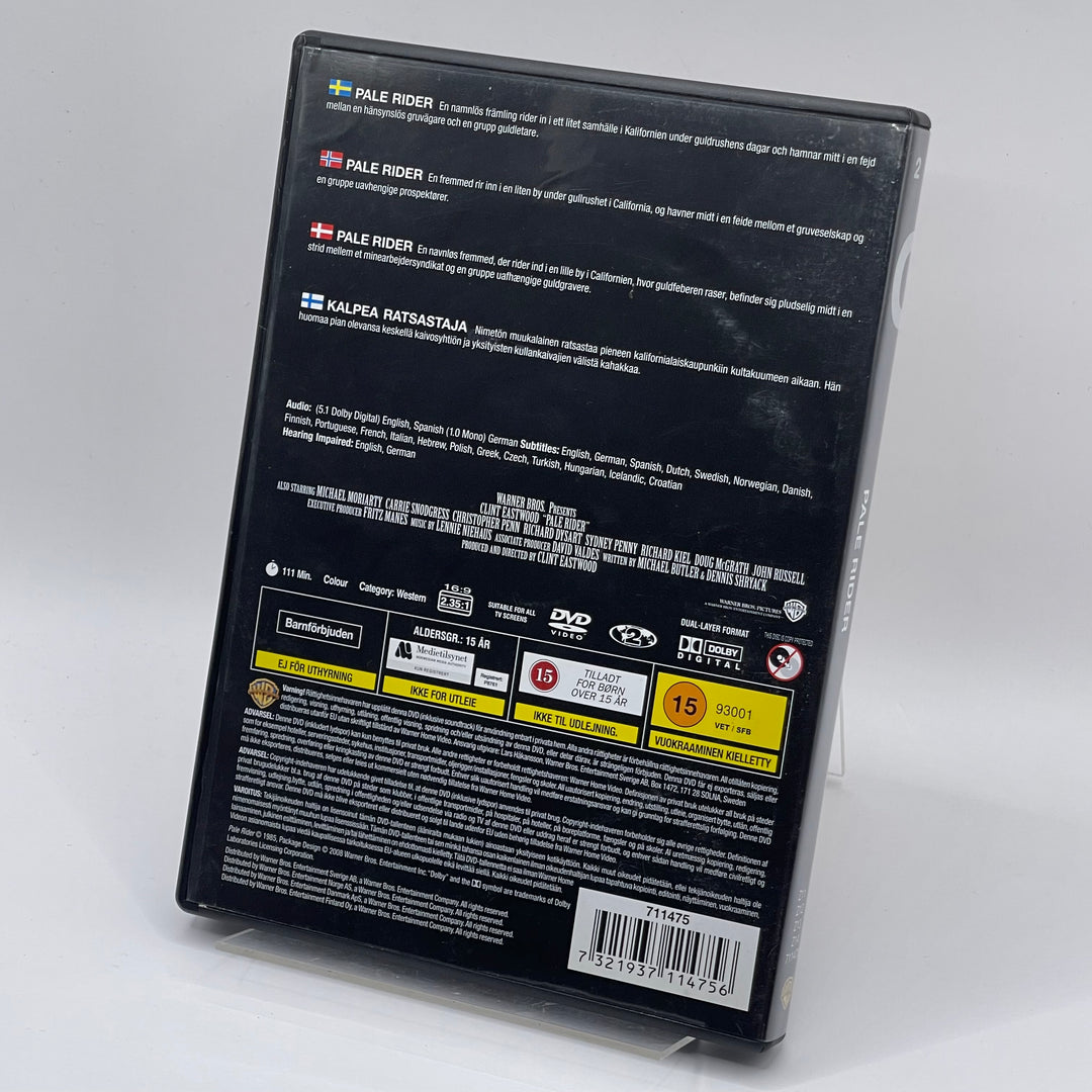 Clint Eastwood DVD Pale Rider Retro