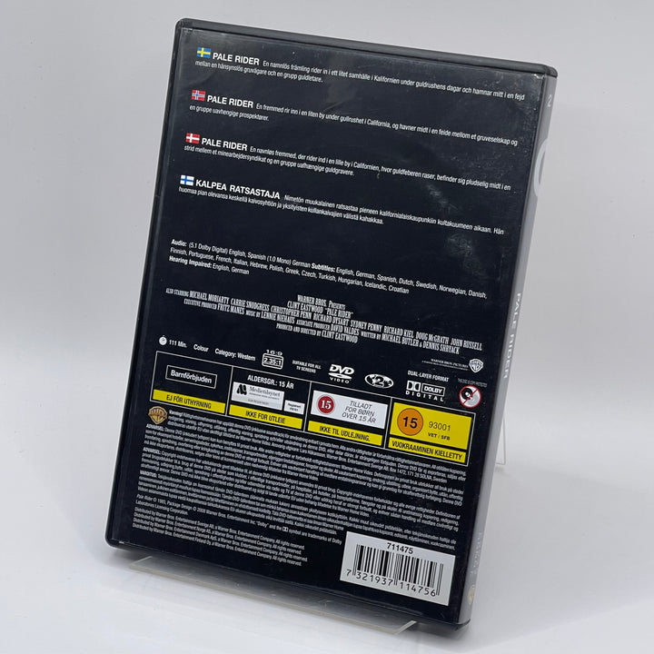 Clint Eastwood DVD Pale Rider Retro