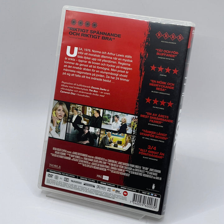 The Box DVD Psykologisk Thriller med Diaz