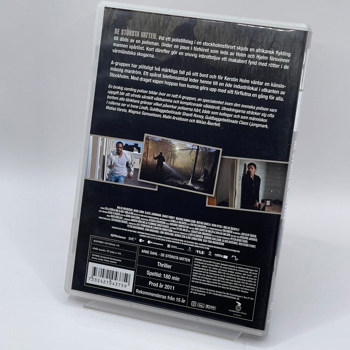 Arne Dahl DVD "De största vatten" Thriller