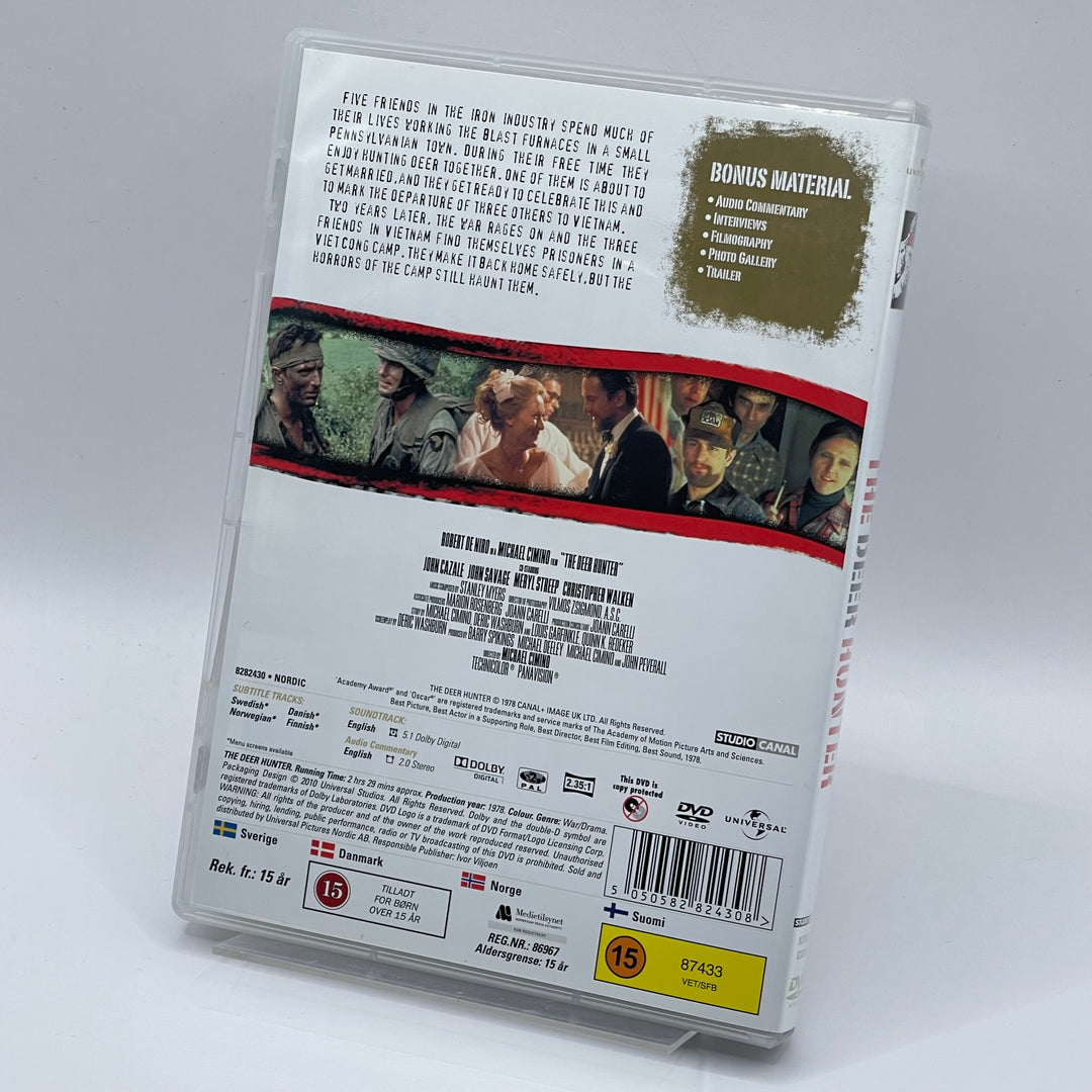 Oscarvinnande The Deer Hunter DVD Retro