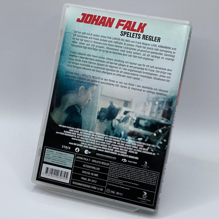 Johan Falk Actionthriller DVD Begagnad
