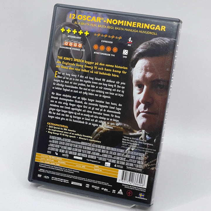 Oscarvinnande DVD The King's Speech begagnad