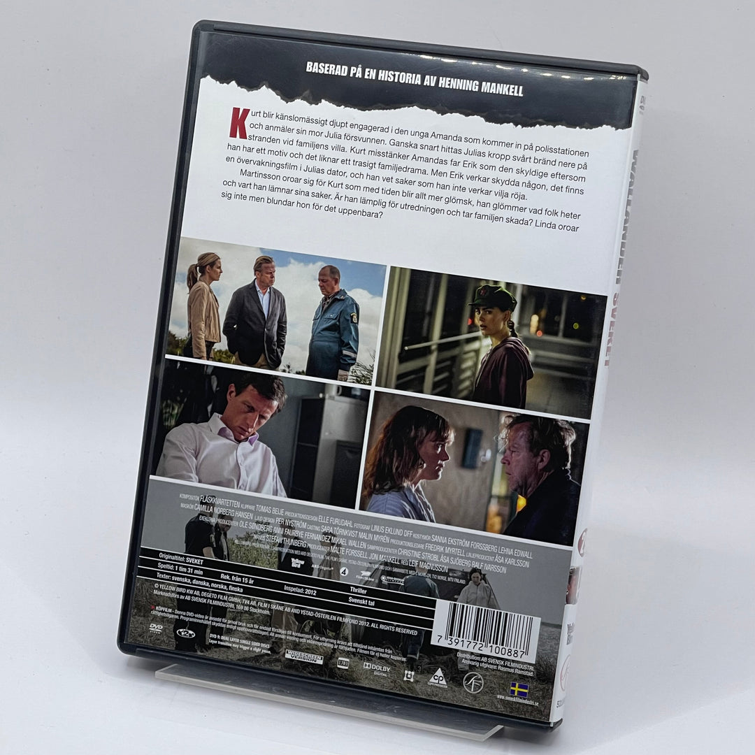 Wallander Sveket DVD Henning Mankell Begagnad