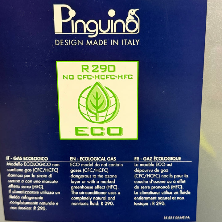 DeLonghi portabel AC Pinguino vit begagnad