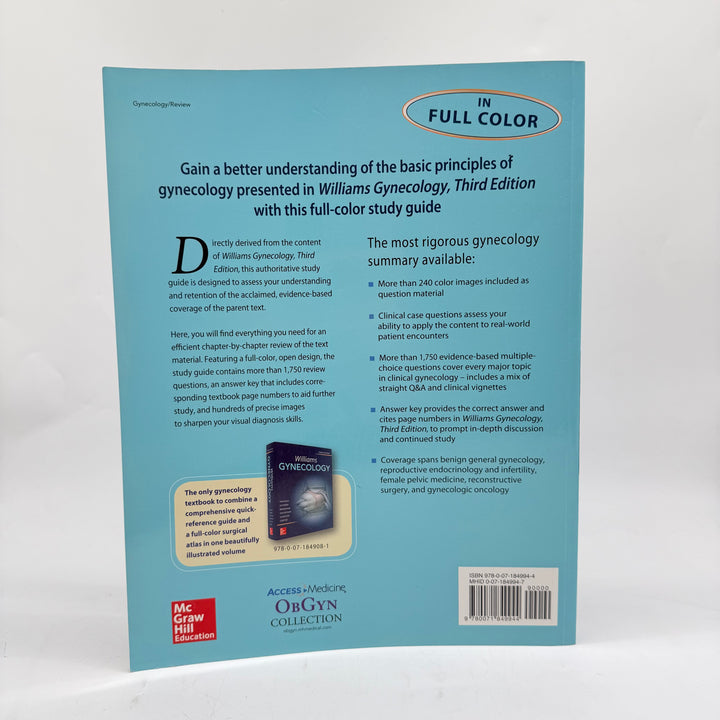 Williams Gynecology Studieguide Tredje Upplagan