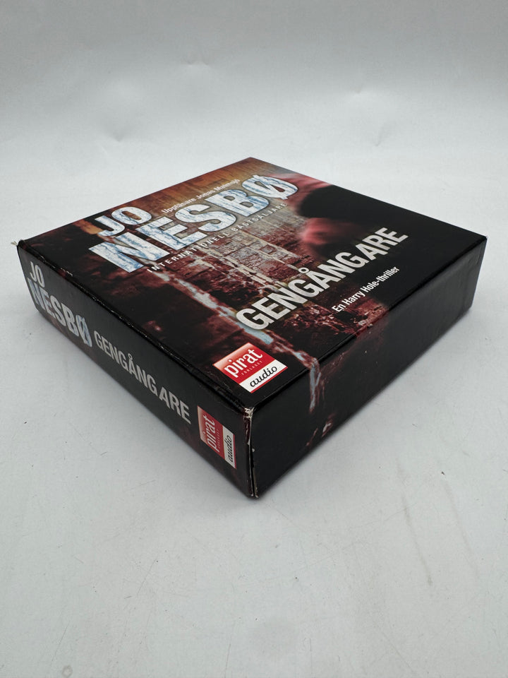 Jo Nesbø Gengångare ljudbok CD box begagnad