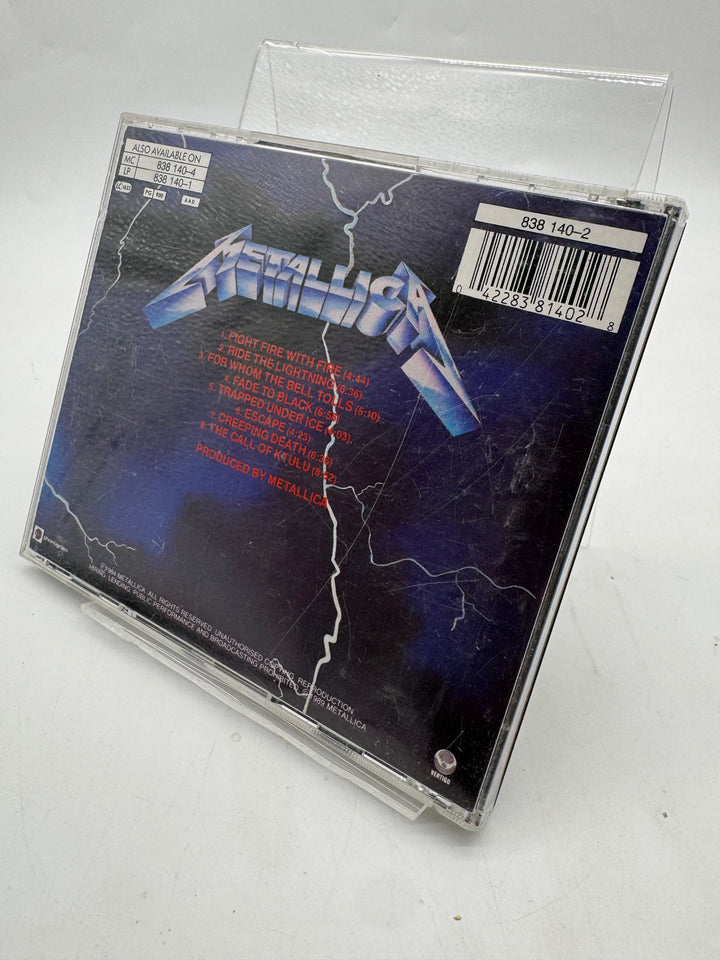 Metallica Ride The Lightning klassisk retro CD
