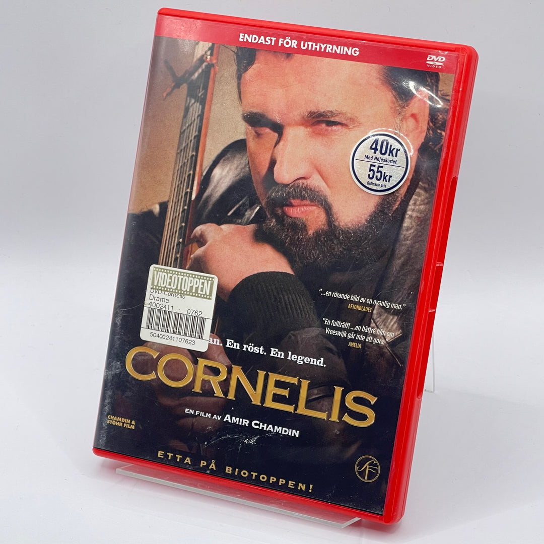 Biografisk DVD Cornelis Vreeswijk Storm Film