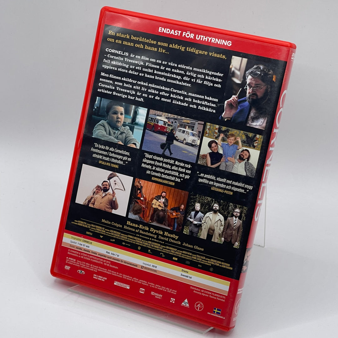 Biografisk DVD Cornelis Vreeswijk Storm Film