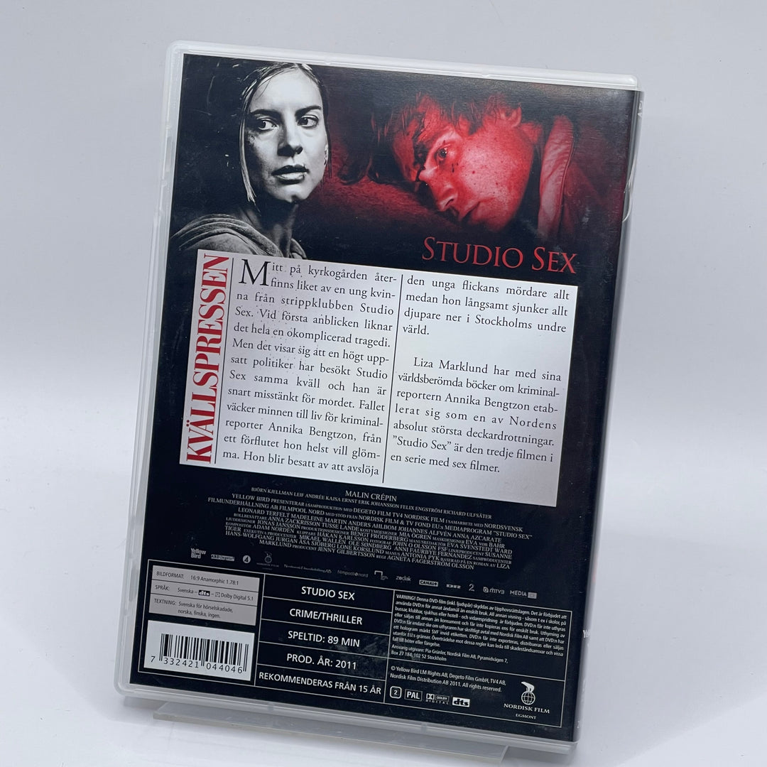 DVD Studio Sex av Liza Marklund Begagnad