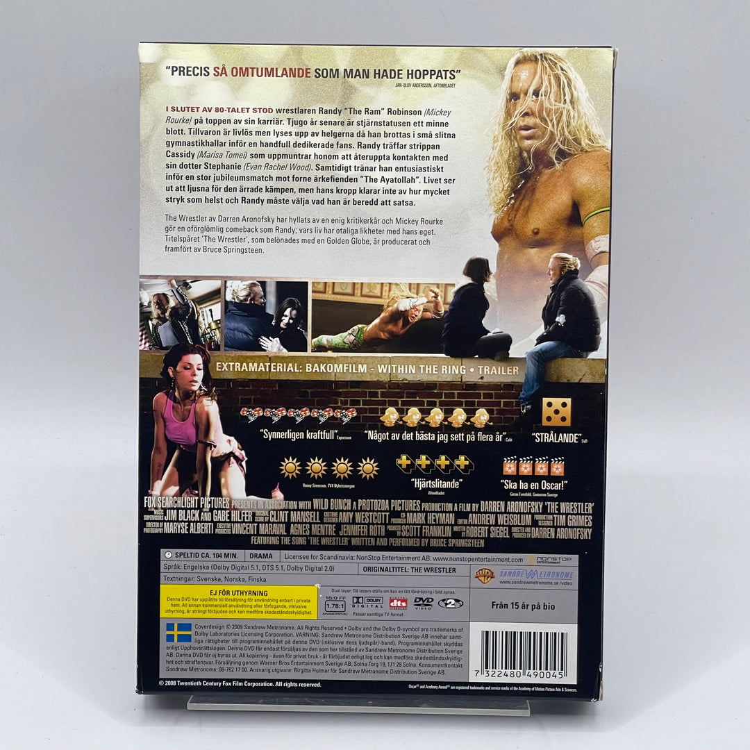The Wrestler DVD Retro med Mickey Rourke