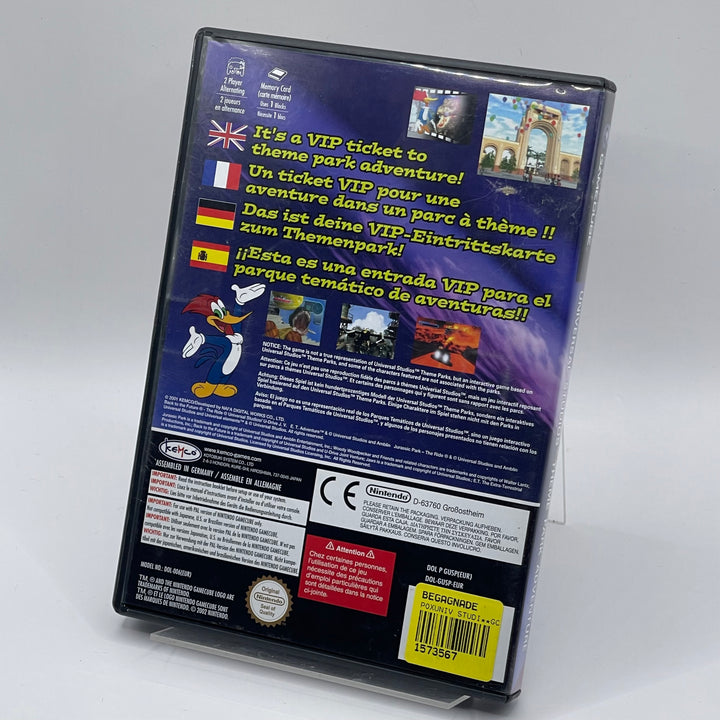 Retro Nintendo GameCube-spel Universal Studios