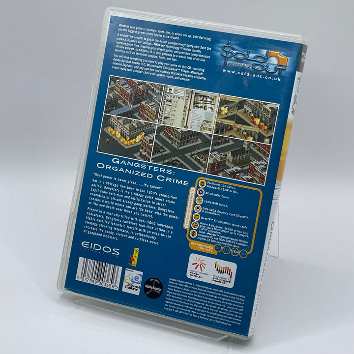 Retro Strategispel Gangsters: Organized Crime PC