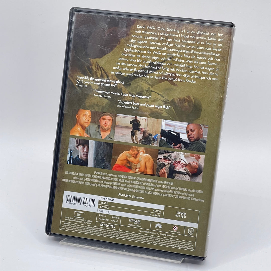 Action-DVD Way of War med Cuba Gooding Jr.