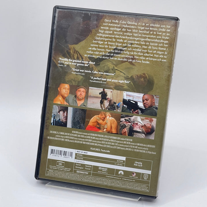 Action-DVD Way of War med Cuba Gooding Jr.