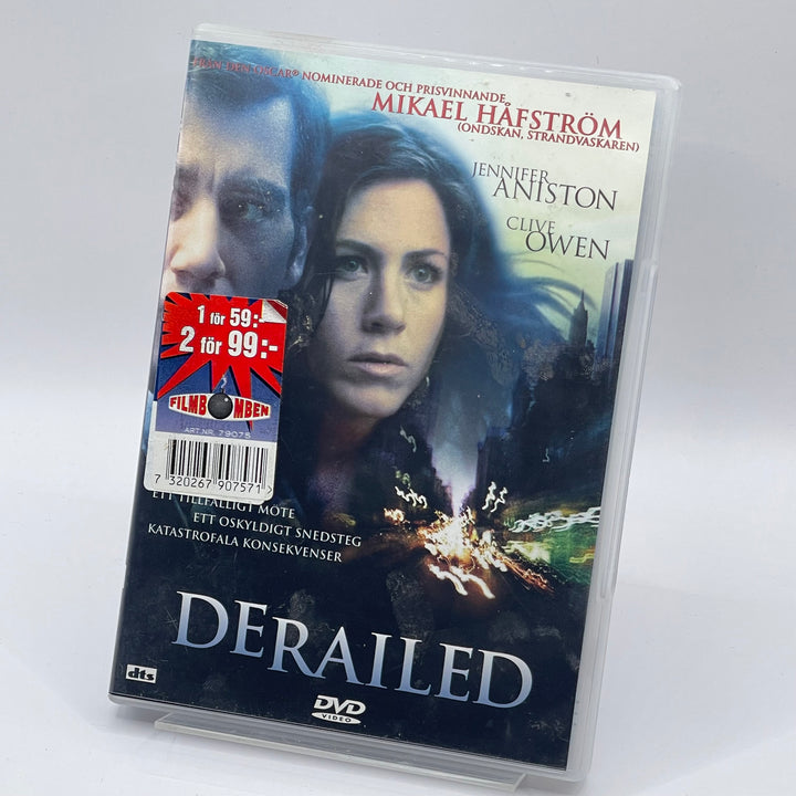 Thriller DVD Derailed med Jennifer Aniston
