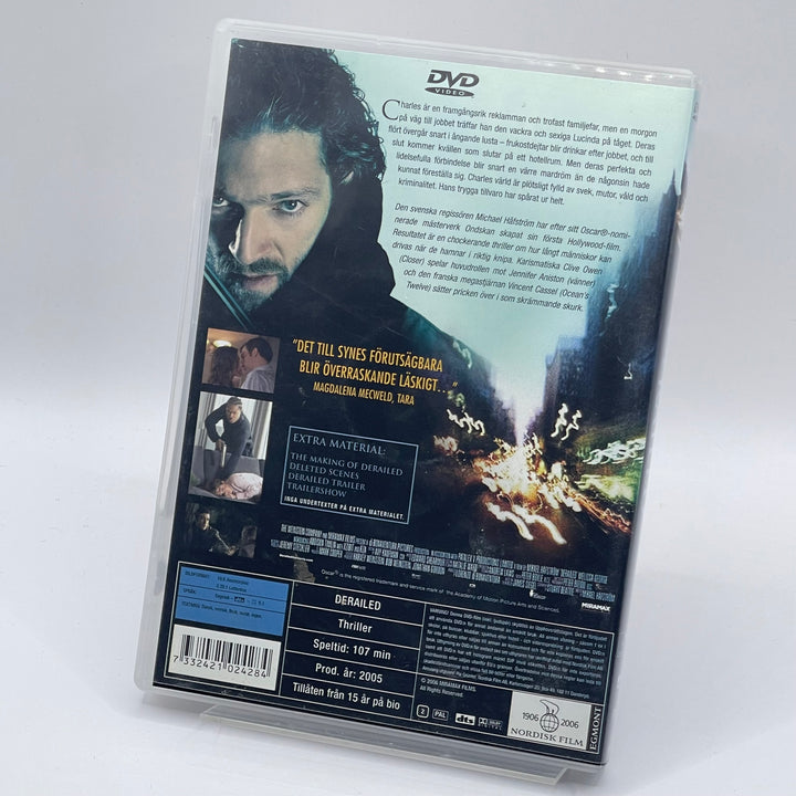 Thriller DVD Derailed med Jennifer Aniston