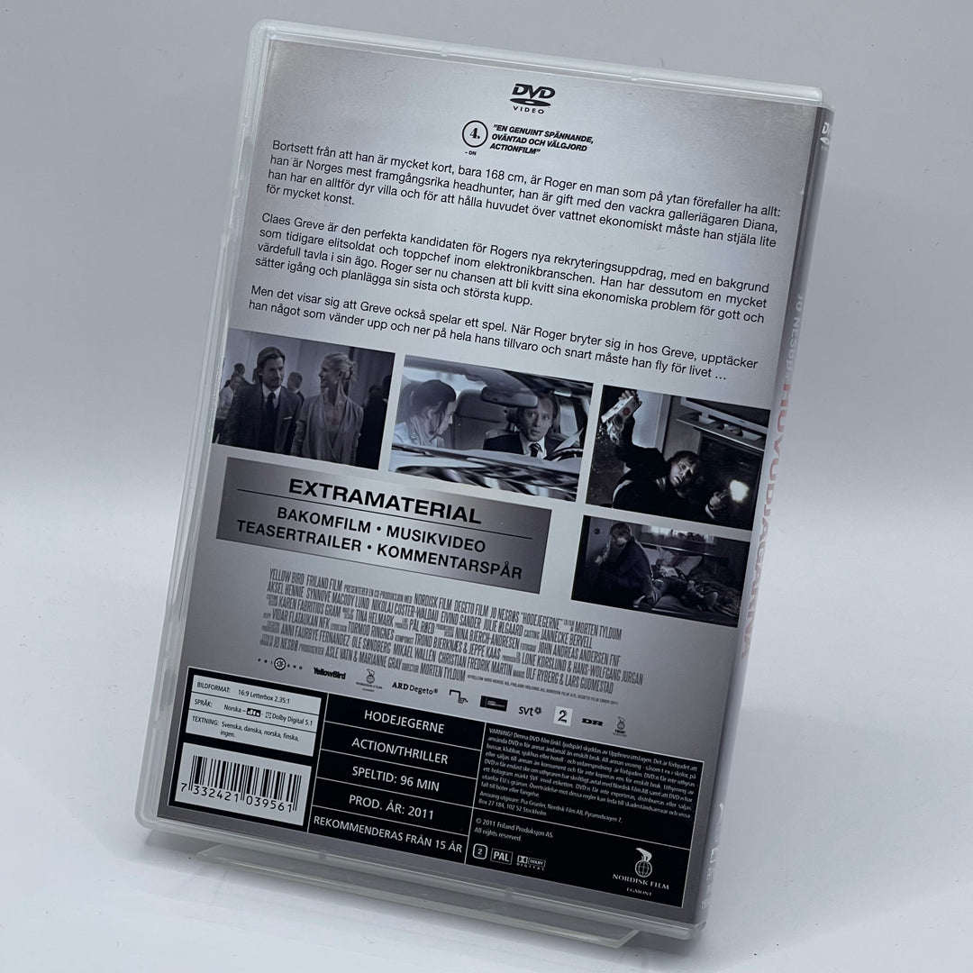 Huvudjägarna DVD Actionthriller Begagnad Nordisk Film
