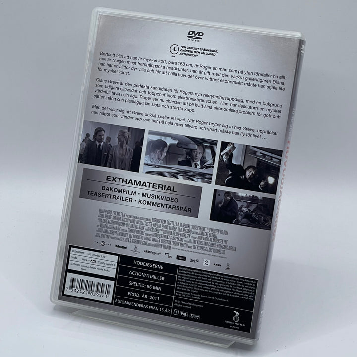 Huvudjägarna DVD Actionthriller Begagnad Nordisk Film