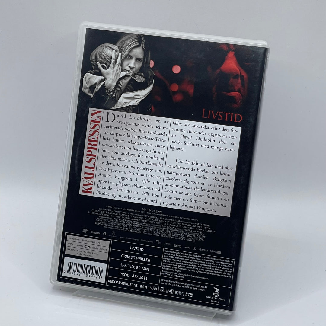 Thriller-DVD Livstid av Liza Marklund Begagnad