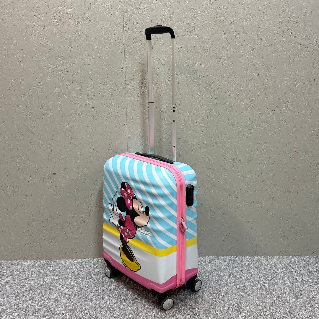 Minnie Mouse kabinväska American Tourister rosa