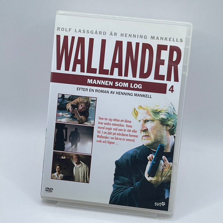 Klassisk DVD Wallander Mannen som log retro