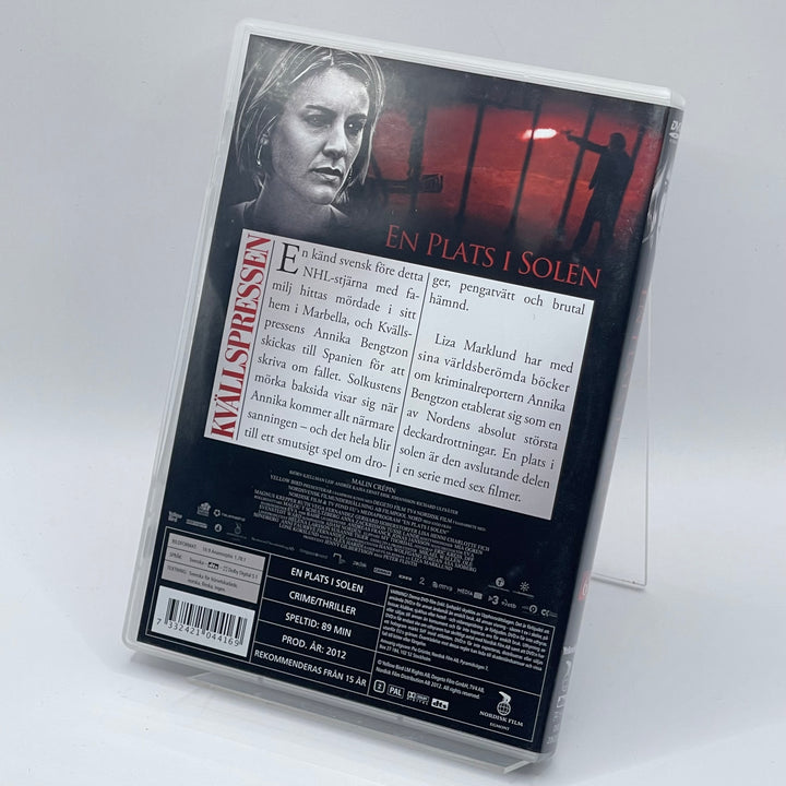 En plats i solen thriller-DVD begagnad