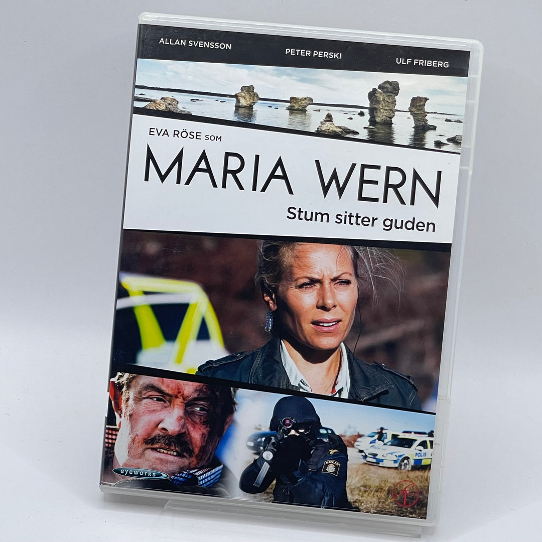Maria Wern Stum Sitter Guden DVD-serie