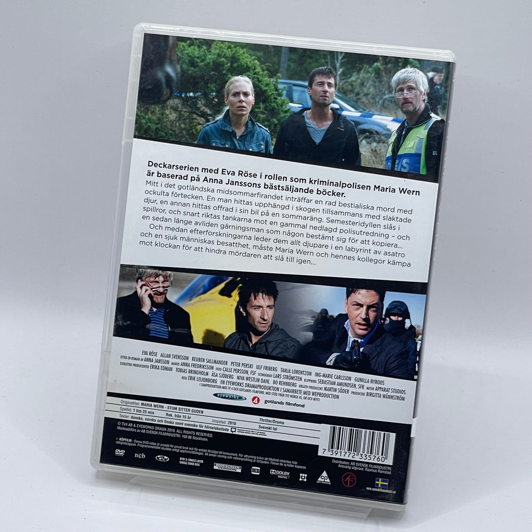 Maria Wern Stum Sitter Guden DVD-serie