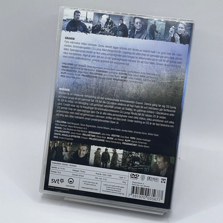 SVT DVD-box Graven och Morden begagnad