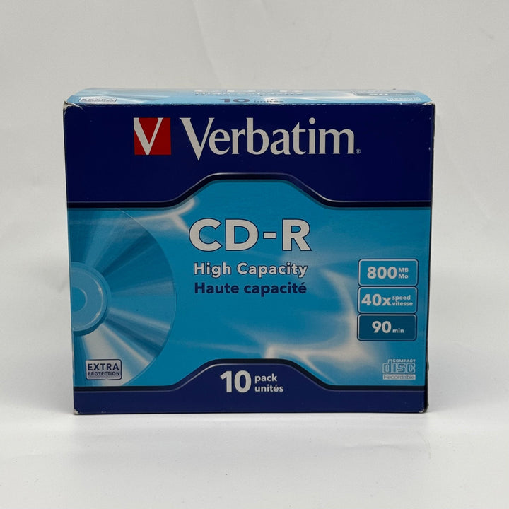 Verbatim CD - R 10 - pack hög kapacitet - Homy Secondhand Online