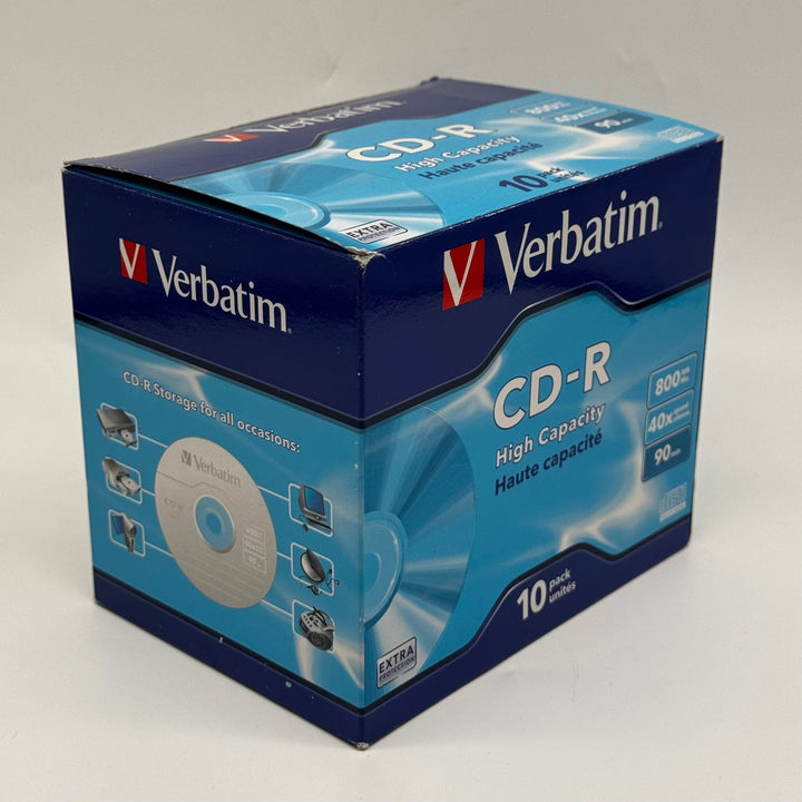 Verbatim CD - R 10 - pack hög kapacitet - Homy Secondhand Online