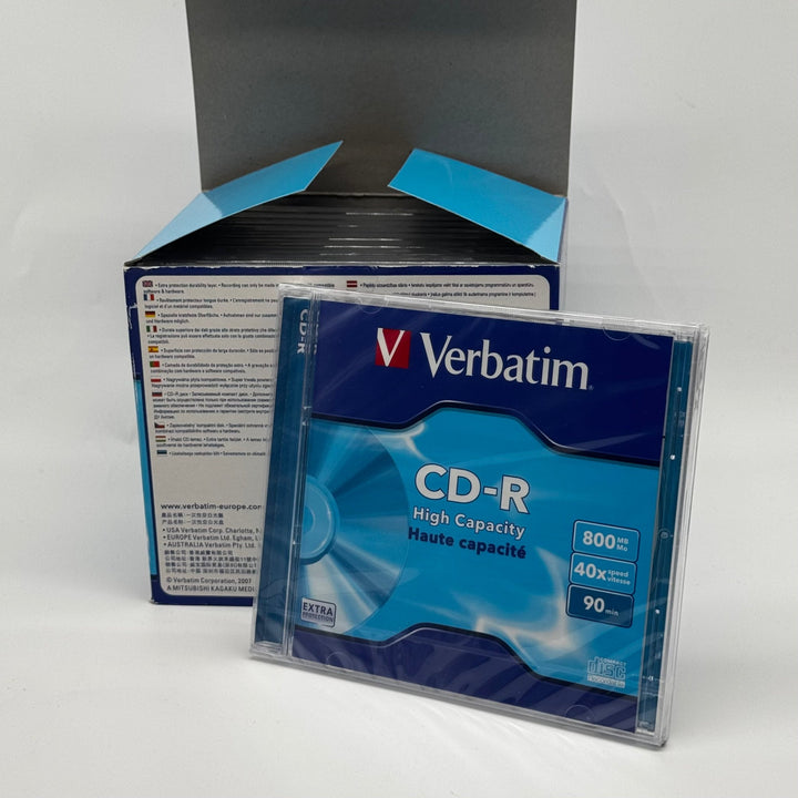 Verbatim CD - R 10 - pack hög kapacitet - Homy Secondhand Online