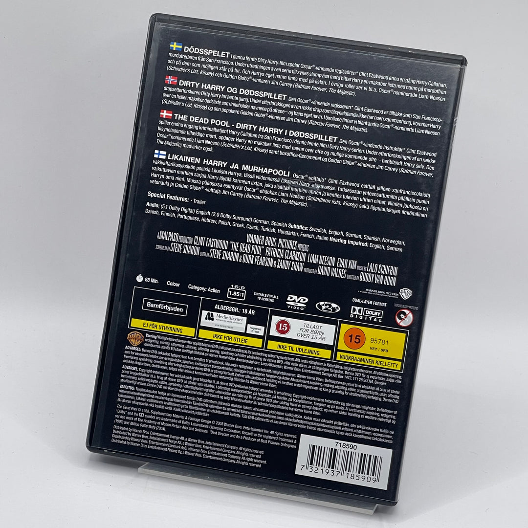 Dirty Harry Dead Pool Retro DVD Begagnad