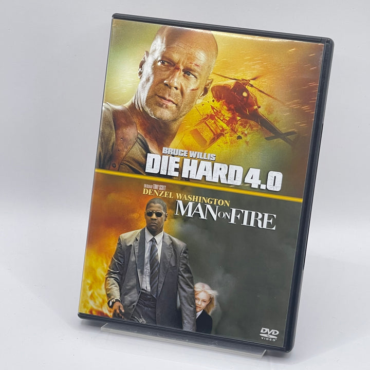 Klassiska actionfilmer DVD Die Hard 4.0 Man on Fire