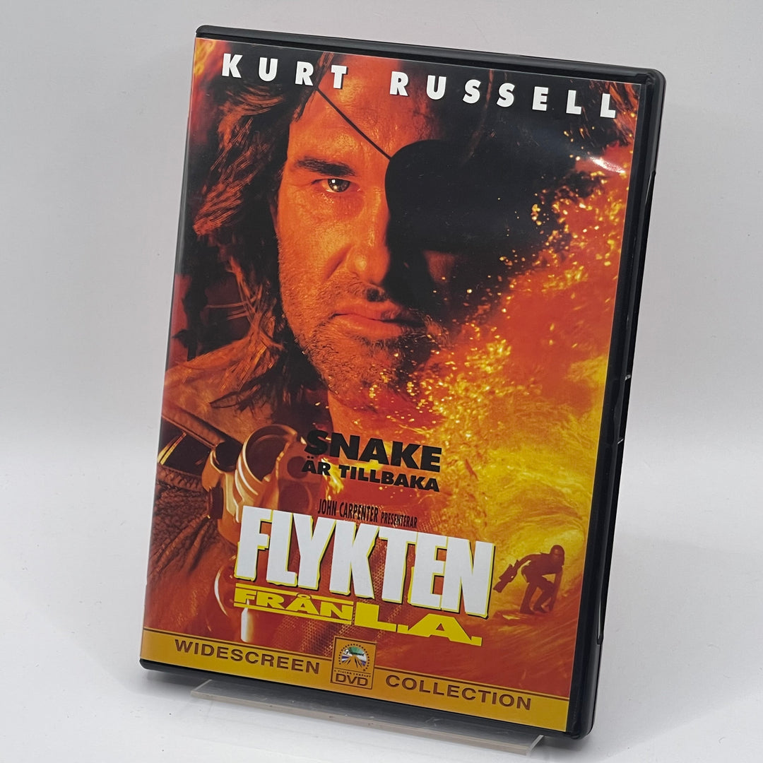Retro action-DVD Flykten från L.A. Kurt Russell