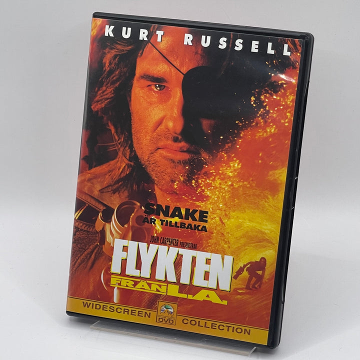Retro action-DVD Flykten från L.A. Kurt Russell