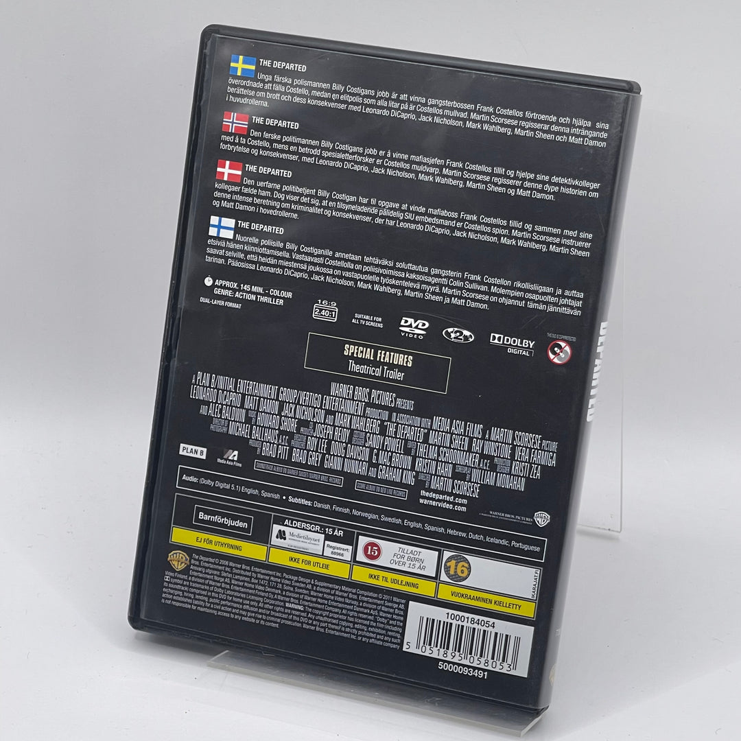 DVD The Departed Martin Scorsese Thriller