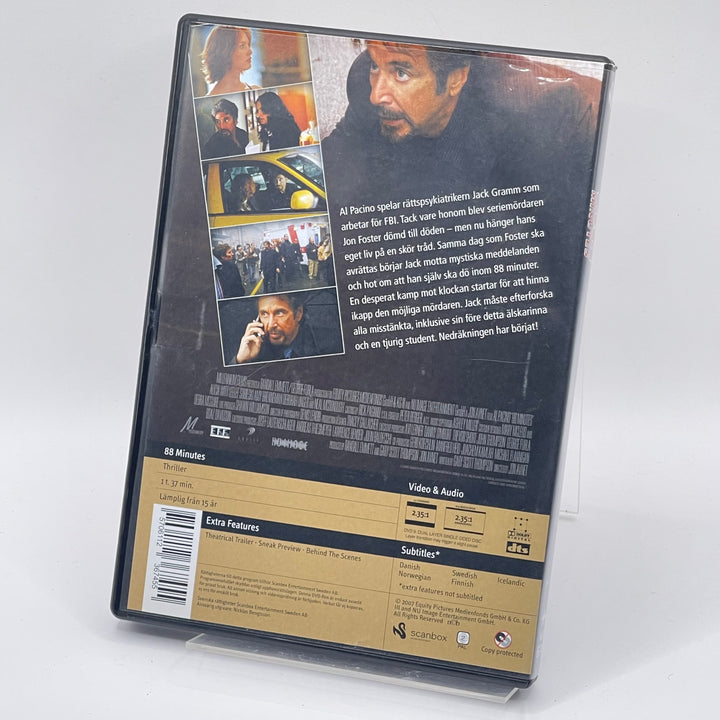Gastkramande thriller 88 Minutes med Al Pacino DVD