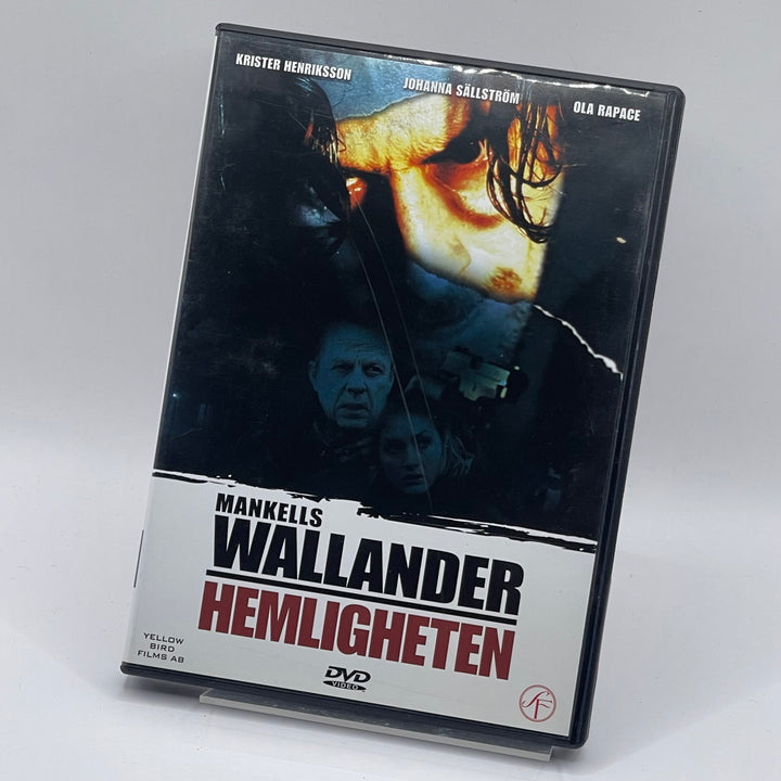 Mankells Wallander Hemligheten DVD mycket gott skick