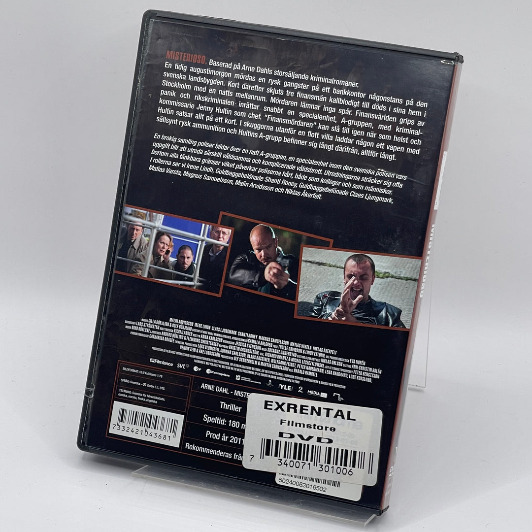 Misterioso DVD Arne Dahl Kriminalserie Thriller