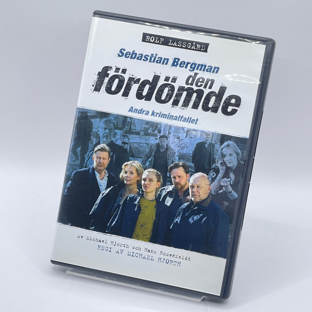 Sebastian Bergman DVD spännande kriminalthriller SVT