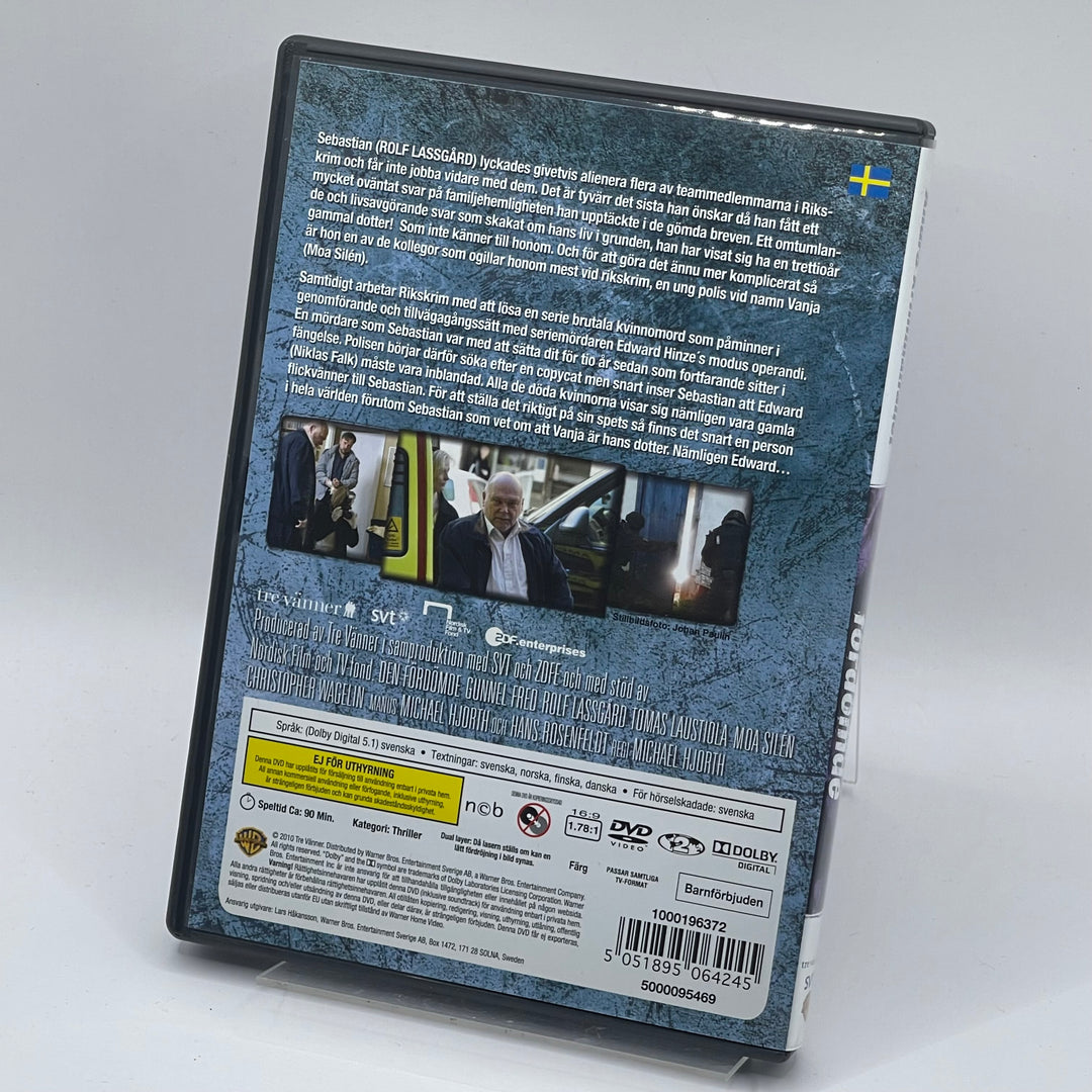 Sebastian Bergman DVD spännande kriminalthriller SVT