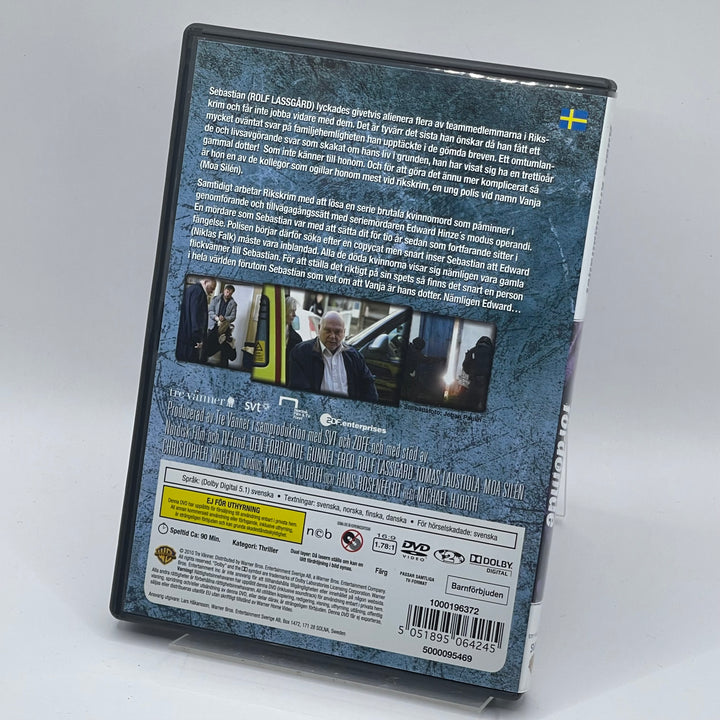 Sebastian Bergman DVD spännande kriminalthriller SVT